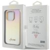 Guess GUHCP14LPSAIRSD iPhone 14 Pro 6.1 złoty/gold hardcase Saffiano Iridescent Script